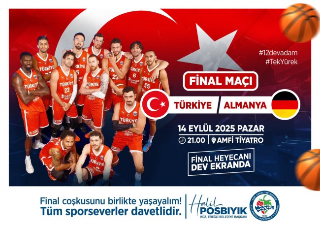 EuroBasket 2025 Şampiyonu 14 Eylül 2025 Pazar akşamı belli oluyor!