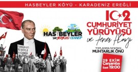 Cumhuriyet coşkusu Hasbeyleri aydınlatacak