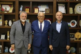 TSO BAŞKANI KELEŞ, BAŞKAN POSBIYIKI ZİYARET ETTİ