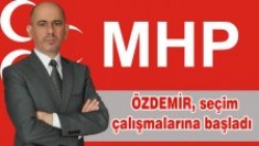 MHP Belediye Başkan Adayı Mevlüt Özdemirin Muhtarlar Derneğini ziyareti