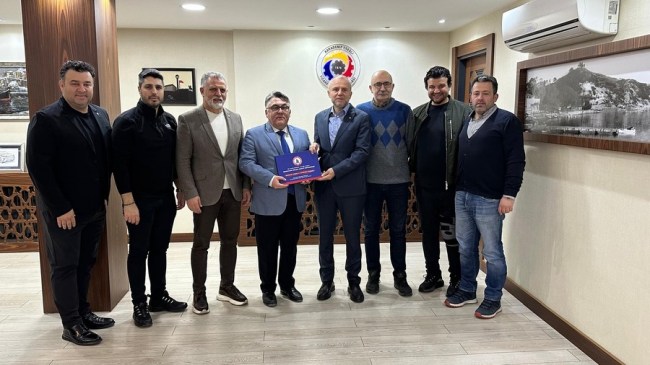 REKTÖR ÖZÖLÇER'DEN EREĞLİ TSO'YA NEZAKET ZİYARETİ