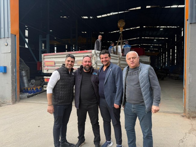 TSO YÖNETİM KURULU ÜYELERİNDEN KM MAKİNE'YE ZİYARET