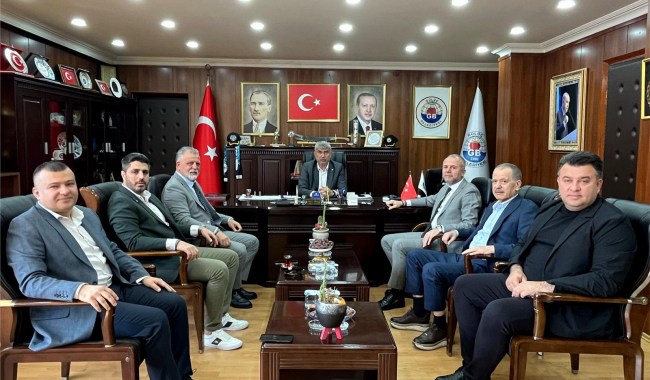 KELEŞ'TEN BELDE BELEDİYE BAŞKANLARINA ZİYARET