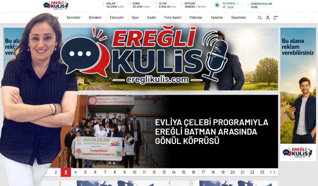 EREĞLİ’NİN YENİ DİJİTAL SESİ www.ereglikulis.com YAYIN HAYATINA BAŞLADI
