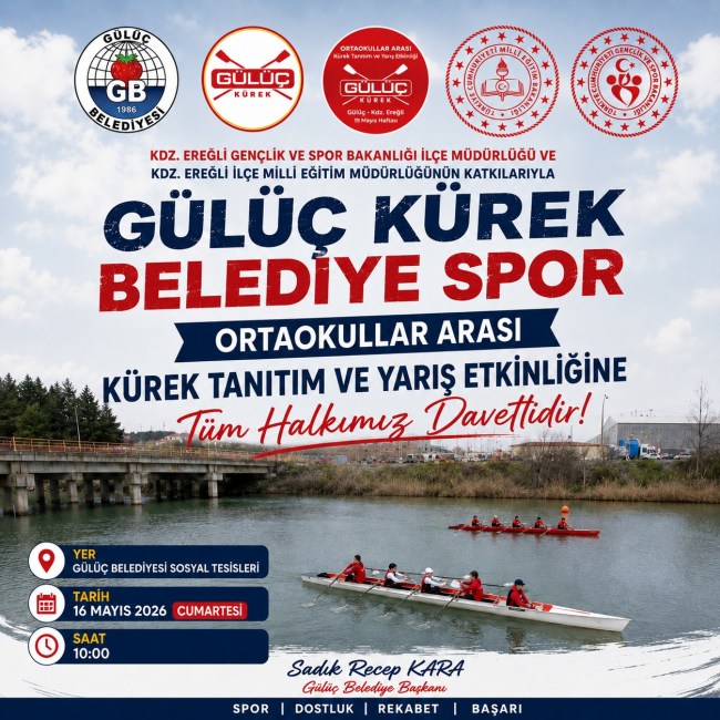 Gülüç’te kürek heyecanı başlıyor