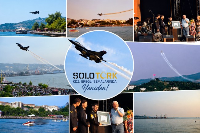 SOLOTÜRK 13 YIL SONRA YENİDEN EREĞLİ SEMALARINDA OLACAK