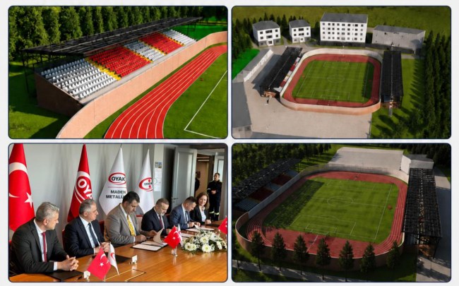 Tribünler, soyunma odaları ve saha baştan düzenlenecek