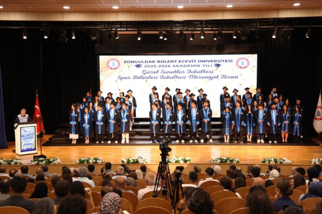 Güzel Sanatlar ve Spor Bilimleri Fakülteleri Yeni Mezunlarını Verdi