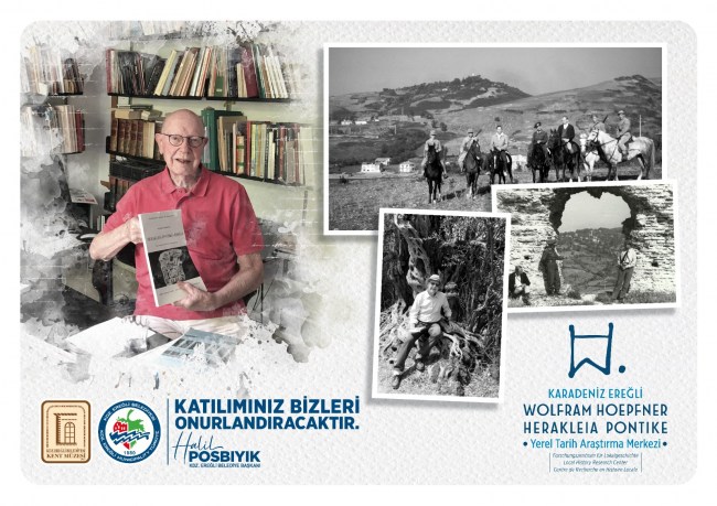 KDZ. EREĞLİ WOLFRAM HOEPFNER HERAKLEIA PONTİKE YEREL TARİH ARAŞTIRMA MERKEZİ AÇILIYOR