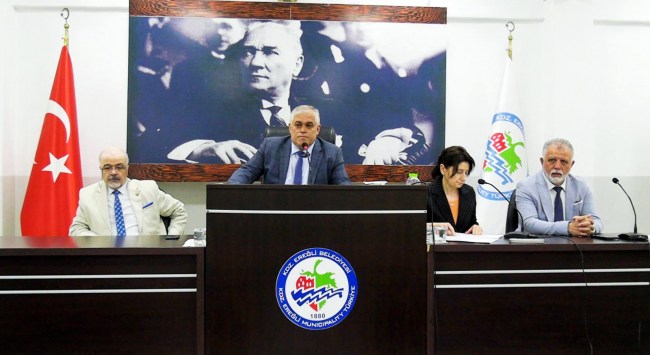 KDZ. EREĞLİ BELEDİYE MECLİSİ TEMMUZ AYI İLK OTURUMU YAPILDI