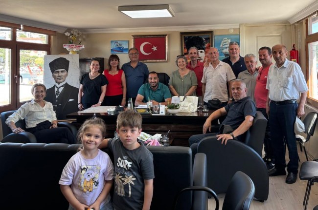 Kafes Balıkçılığına karşı dayanışma mesajı…