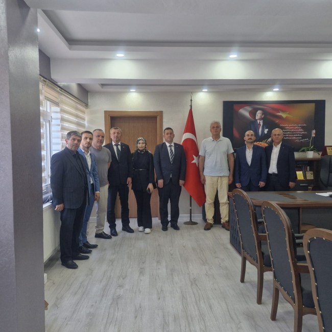 MHP İlçe Teşkilatından İlçe Milli Eğitim Müdürlüğüne ziyaret