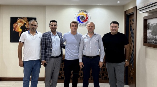 Fenerbahçeli Futbolcu Orhan Şam’dan Başkan Keleş’e Ziyaret