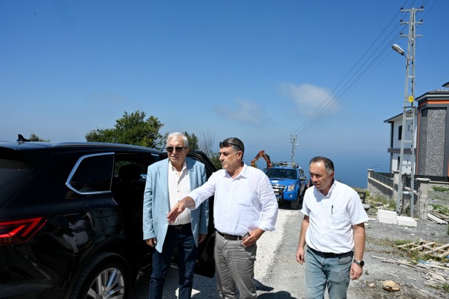 BAŞKAN POSBIYIK, RADAR, GÜLDERE TOKİ VE KORUBAŞI’NDA ÇALIŞMALARI İNCELEDİ