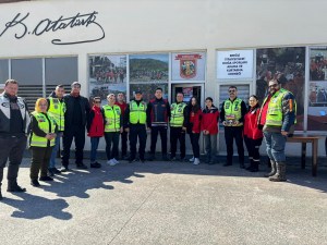 İTFAİYE, MOSAK VE TURİZM FAKÜLTESİNDE YANGIN EĞİTİMİ VERDİ