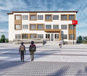 Turgut Reis Ortaokuluna 8 derslikli ek bina geliyor