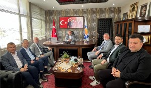 KELEŞTEN BELDE BELEDİYE BAŞKANLARINA ZİYARET