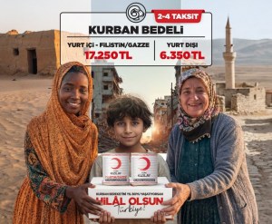 Türk Kızılaydan Kurban Bayramında İyilik Köprüsü
