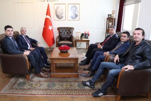 DÜZCE VALİSİ MEHMET MAKASI ZİYARET ETTİLER