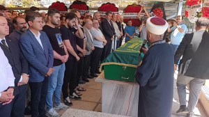 ŞAHİN ÖREN SON YOLCULUĞUNA UĞURLANDI