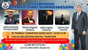 Gülüçte Geleneksel Sünnet Şöleni coşkusu yaşanacak
