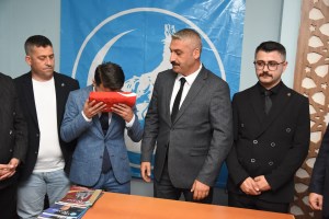 Kdz. Ereğli Ülkü Ocaklarında yeni başkan Hakan Özkan oldu