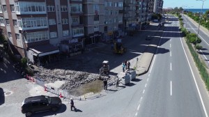 Gülüçte Bekyeri Mahallesi ve Sahil Bulvarı yenilendi