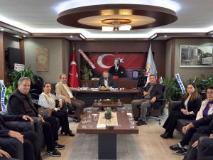 KDZ.EREĞLİ GAZETECİLER DERNEĞİNDEN TSOYA HAYIRLI OLSUNZİYARETİ