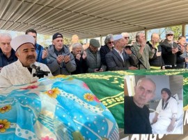 Nazmiye Emen gözyaşlarıylason yolculuğuna uğurlandı