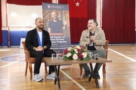 ERHAN ALİ YILMAZ, “FARK YARATAN SEMİNERLER” KAPSAMINDA EREĞLİDEYDİ