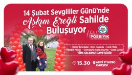 14 ŞUBAT SEVGİLİLER GÜNÜNDE AşkımEreğli SAHİLDE BULUŞUYOR