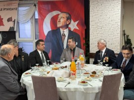 KAYMAKAM YILMAZDAN ŞEHİT AİLELERİ VE GAZİLER İÇİN İFTAR PROGRAMI