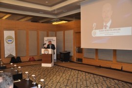 ÜNLÜER, ZONGULDAK ODALARI MÜŞTEREK MECLİS TOPLANTISINDA SUNUM YAPTI