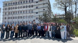 İTFAİYE, MOSAK VE TURİZM FAKÜLTESİNDE YANGIN EĞİTİMİ VERDİ