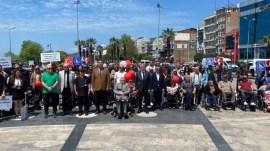 Kdz. Ereğlide Engelliler Haftasında farkındalık yürüyüşü gerçekleştirildi