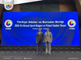 2026 Yılı Hizmet Şeref Belgesi ve Plaket Takdim Törenine Keleş ve Tanyıldızda katıldı