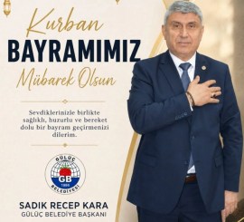 BAŞKAN KARADAN KURBAN BAYRAMI MESAJI