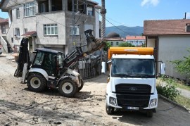 KDZ. EREĞLİ BELEDİYESİNDEN ÖREN MAHALLESİNDE ALTYAPI HAMLESİ