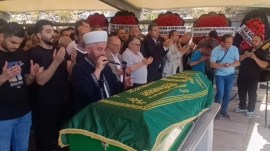 ŞAHİN ÖREN SON YOLCULUĞUNA UĞURLANDI