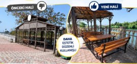 Gülüç sahili yepyeni görünümüne kavuştu