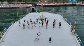 BARIŞ PLAJINDA ZUMBA COŞKUSU
