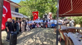 HASBEYLER KÖYÜNDE ARICILIK KURSUNU TAMAMLAYAN 56 KURSİYER SERTİFİKALARINI ALDI