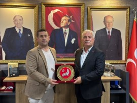 Fehmi Nuhoğlu İlçe Başkanlığı görevini devraldı