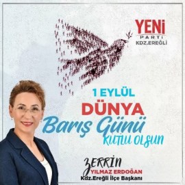 “DÜNYA BARIŞ GÜNÜ” MESAJI