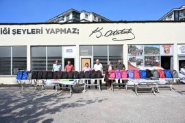 BİN ÖĞRENCİYE KIRTASİYE DESTEĞİ
