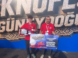 TEKNOFESTTE KDZ. EREĞLİ BİLSEMDEN ÇİFTE TÜRKİYE DERECESİ